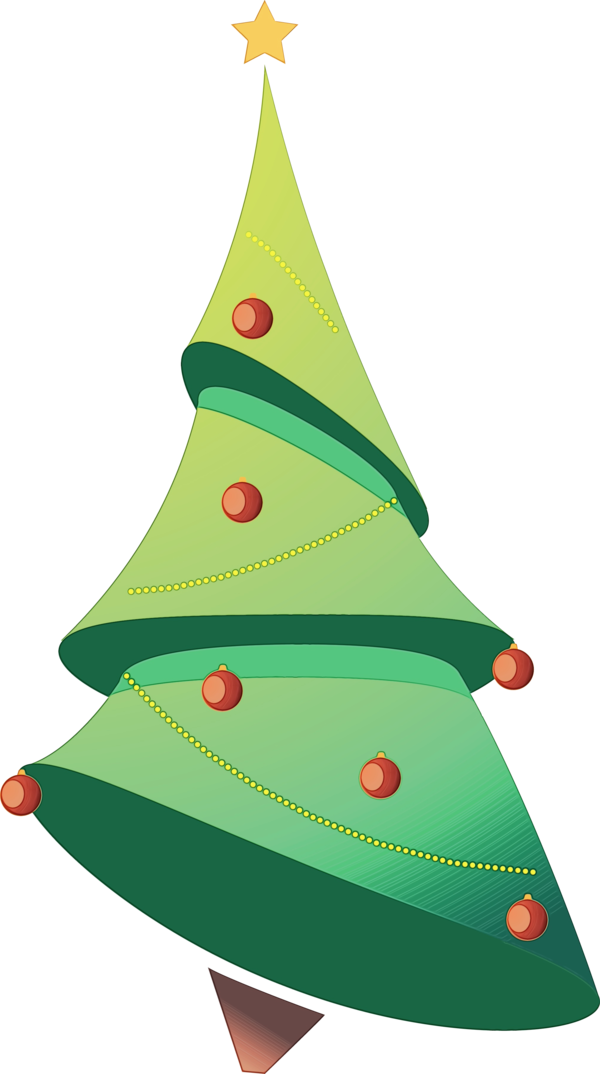 Transparent Christmas Tree Green Christmas Decoration for Christmas