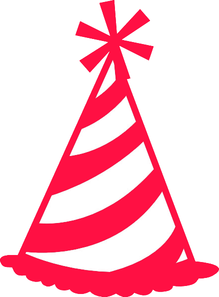 Transparent Party Hat Birthday Cake Birthday Christmas Tree Christmas Decoration for Christmas