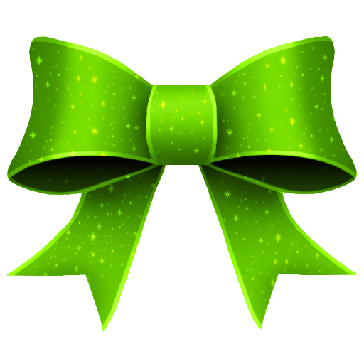Transparent Christmas Ribbon Gift Bow Tie Leaf for Christmas
