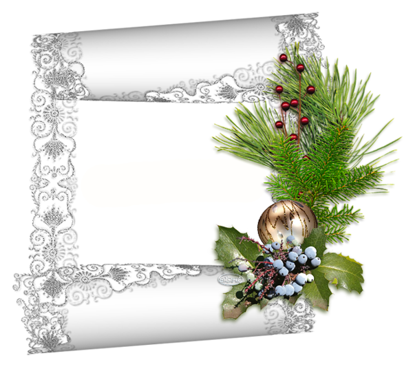 Transparent Christmas Ornament Christmas Day Christmas Card Picture Frame for Christmas