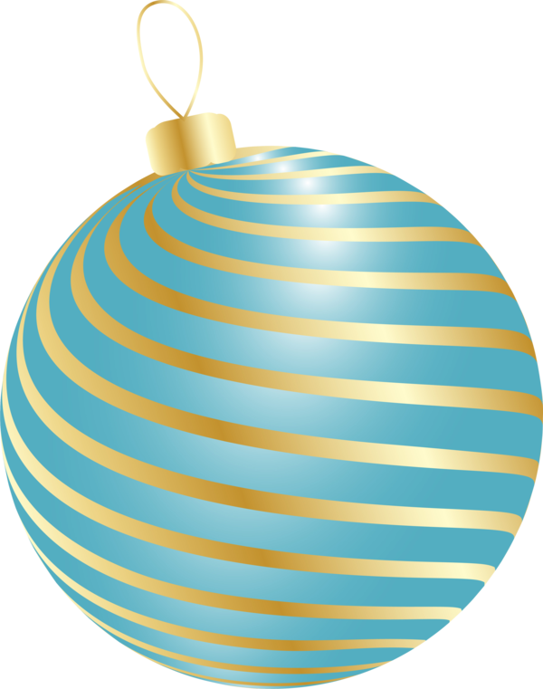 Transparent Christmas Ornament Carpet Christmas Sphere Turquoise for Christmas