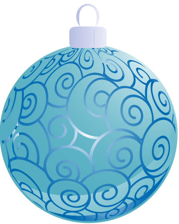 Transparent Christmas Ornament Christmas Christmas Tree Blue Aqua for Christmas