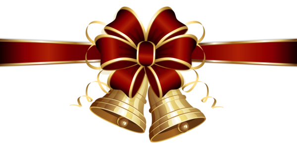 Transparent Christmas Bell Jingle Bell Ribbon for Christmas