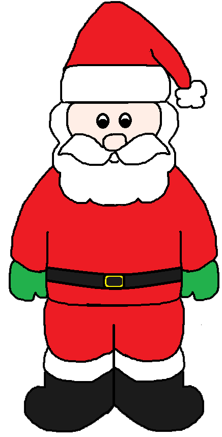 Transparent Santa Claus Christmas Cartoon for Christmas