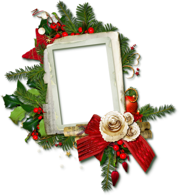 Transparent Picture Frames Christmas New Year Christmas Ornament Christmas Decoration for Christmas