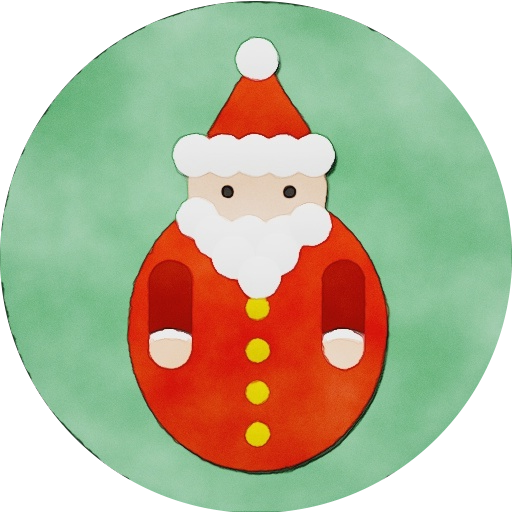 Transparent Christmas Ornament Santa Claus Santa Claus M Fictional Character for Christmas