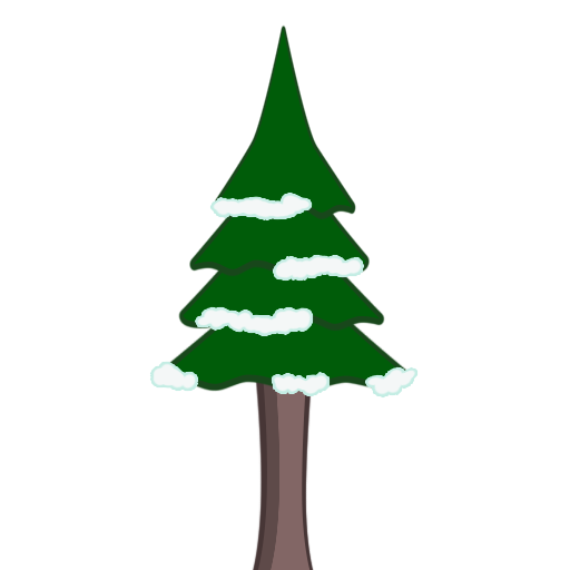 Transparent Pine Spruce Tree Fir Pine Family for Christmas