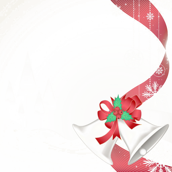Transparent Santa Claus Christmas Greeting Card Christmas Ornament Flower for Christmas