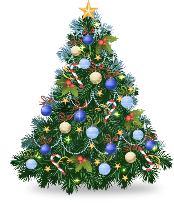 Transparent Candy Cane Christmas Christmas Tree Fir Evergreen for Christmas