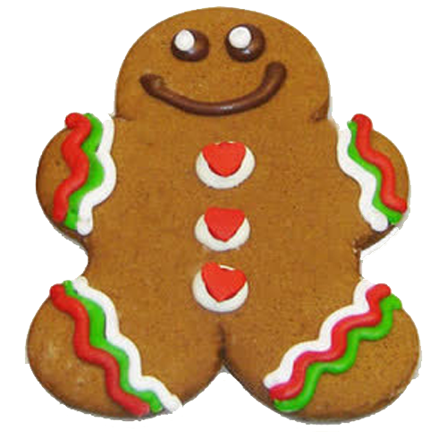 Transparent Christmas Day Lebkuchen Gratis Food Gingerbread for Christmas