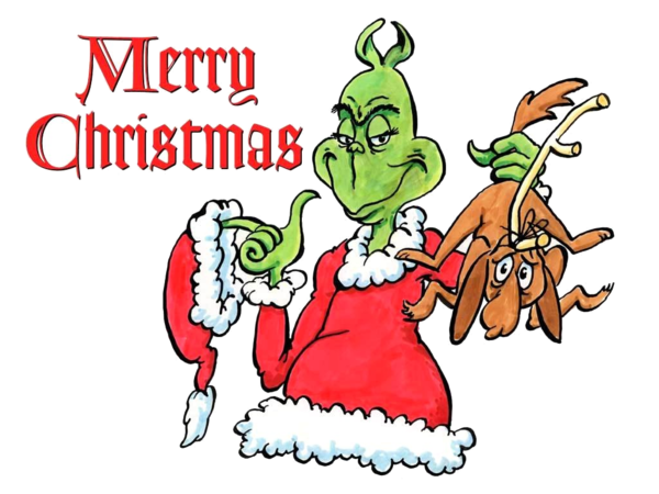Transparent Grinch Christmas Day Cindy Lou Who Cartoon Christmas Eve for Christmas