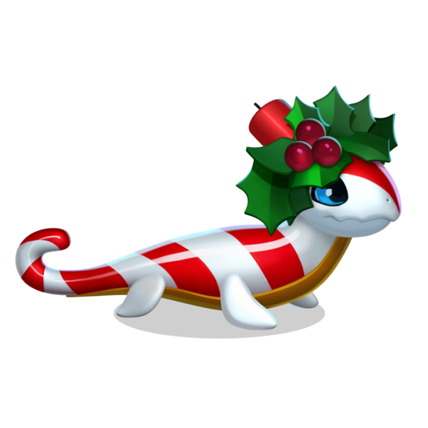 Transparent Dragon Mania Legends Candy Cane Christmas Ornament Christmas Decoration for Christmas