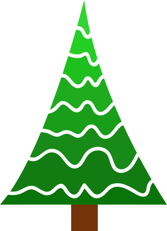 Transparent Christmas Tree Christmas Day Christmas Ornament Green for Christmas