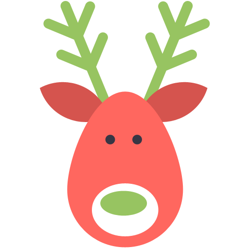 Transparent Reindeer Deer Christmas Day for Christmas
