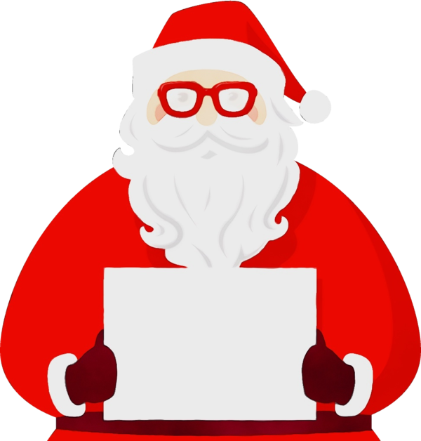 Transparent Santa Claus Fictional Character Christmas Eve for Christmas