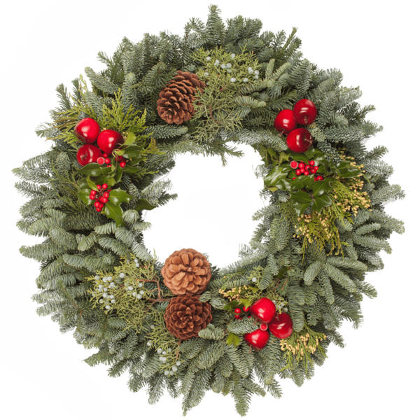 Transparent Wreath Prelit Tree Fir Christmas Decoration for Christmas