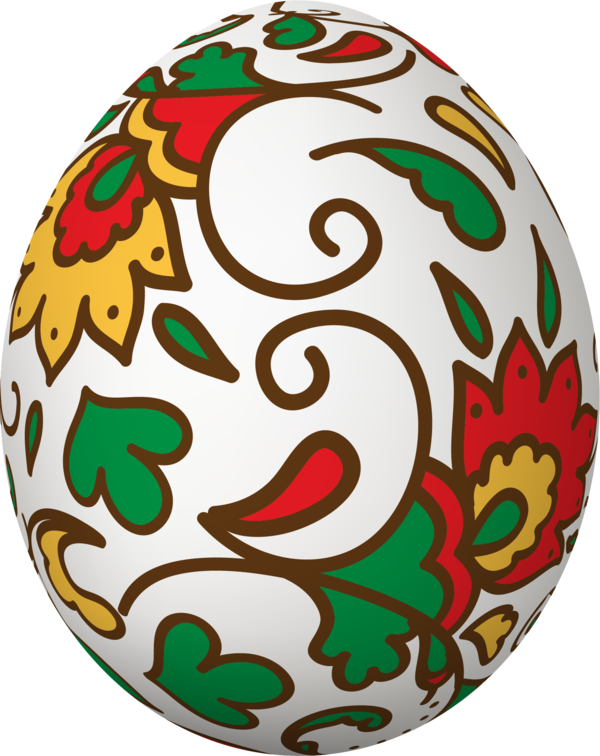 Transparent Easter Egg Egg White Christmas Ornament Food for Christmas