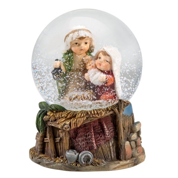 Transparent Nativity Scene Christmas Ornament Christmas Figurine for Christmas