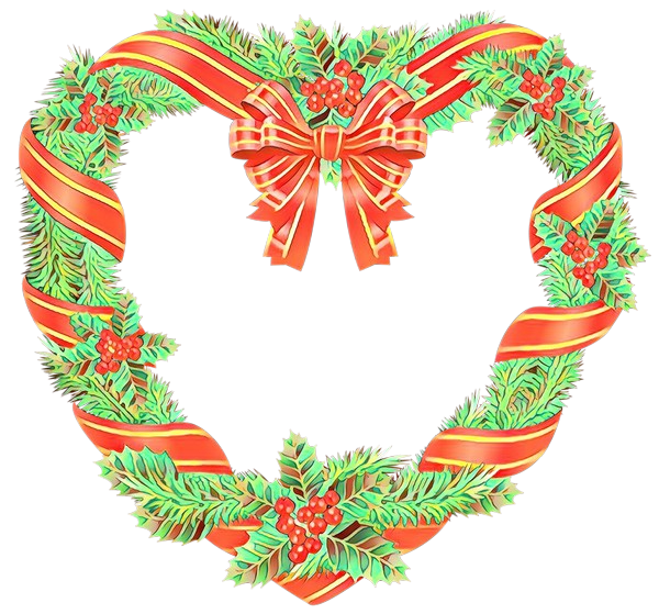 Transparent Christmas Day Christmas Ornament Holiday Wreath Christmas Decoration for Christmas