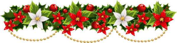 Transparent Garland Christmas Day Wreath Flower Floristry for Christmas