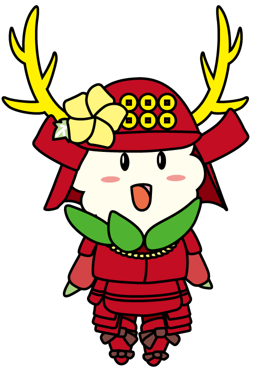 Transparent Sanada Maru Hiranoku Osaka Character Christmas Flower for Christmas