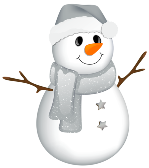Transparent Snowman Christmas Smiley Christmas Ornament for Christmas