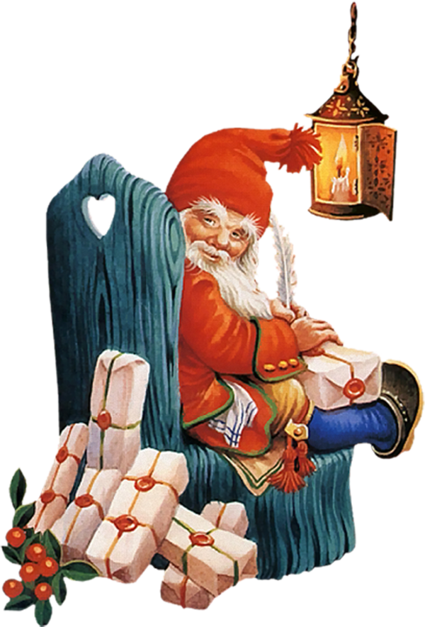 Transparent Santa Claus Christmas Gnome Christmas Ornament Christmas Decoration for Christmas