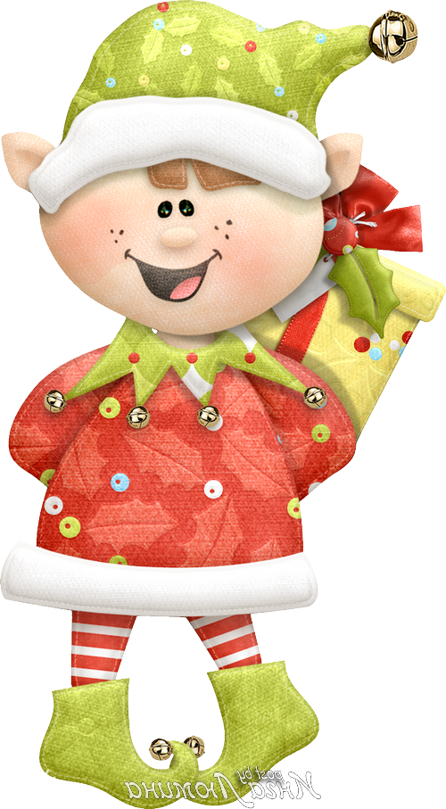 Transparent Santa Claus Mrs Claus Christmas Graphics Toy for Christmas