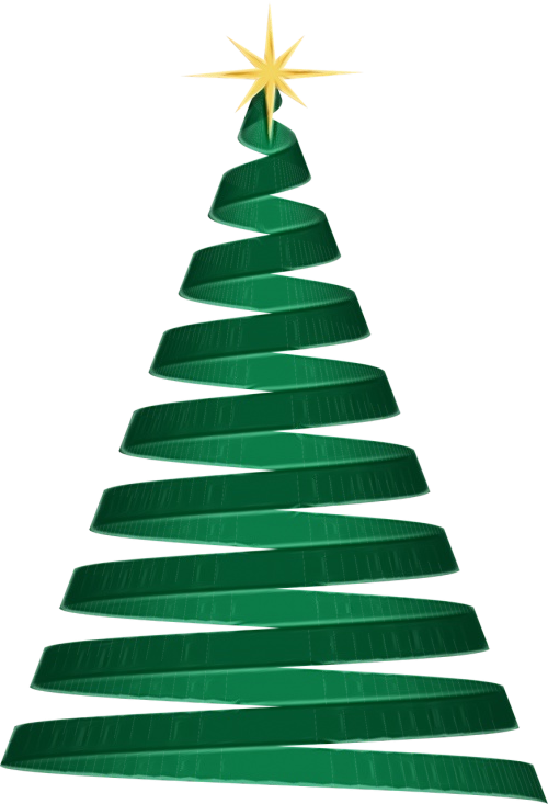Transparent Oregon Pine Christmas Tree Christmas Decoration for Christmas