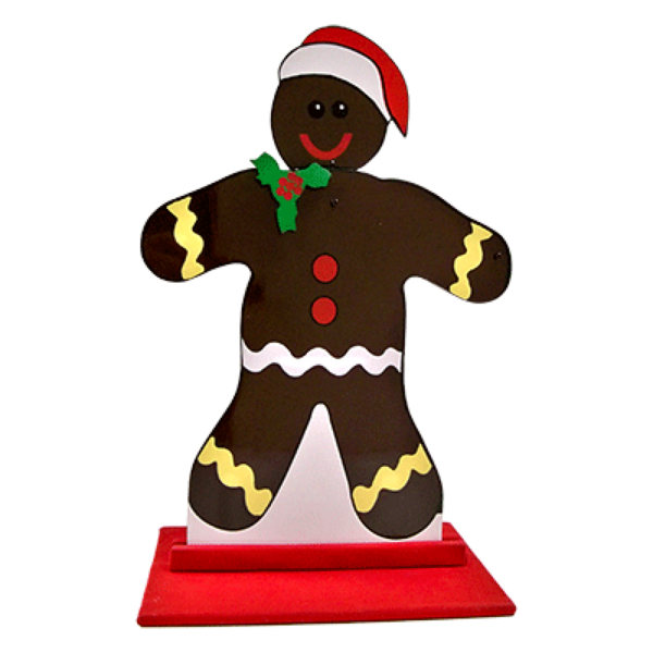 Transparent Gingerbread Man Gingerbread House Gingerbread Food Christmas Ornament for Christmas