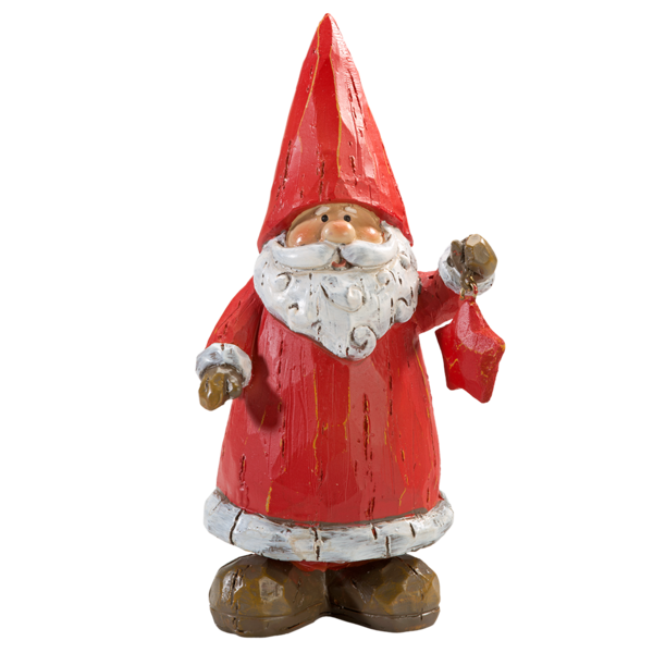 Transparent Santa Claus Christmas Day Christmas Decoration Christmas Ornament Figurine for Christmas