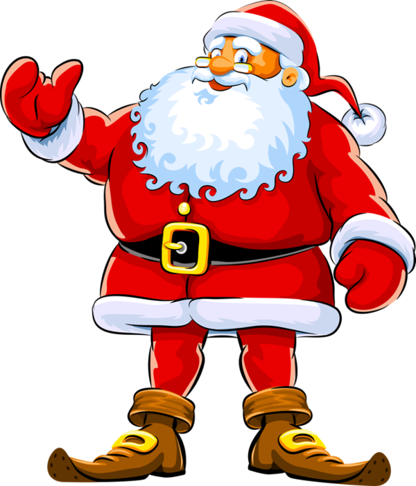 Transparent Santa Claus Rudolph Santa Suit Christmas for Christmas