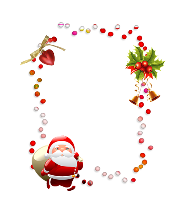 Transparent Santa Claus Christmas Gratis Point Heart for Christmas