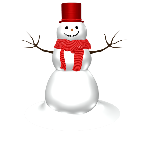 Transparent Snowman Scarf Frosty The Snowman Christmas Ornament for Christmas