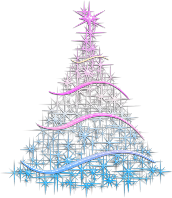 Transparent Christmas Tree Destello Chronic Fatigue Christmas Decoration for Christmas