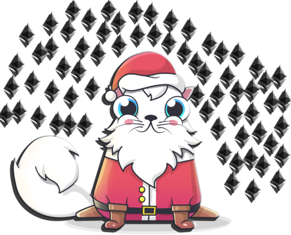 Transparent Santa Claus Blockchain Santa Claus M Cartoon for Christmas