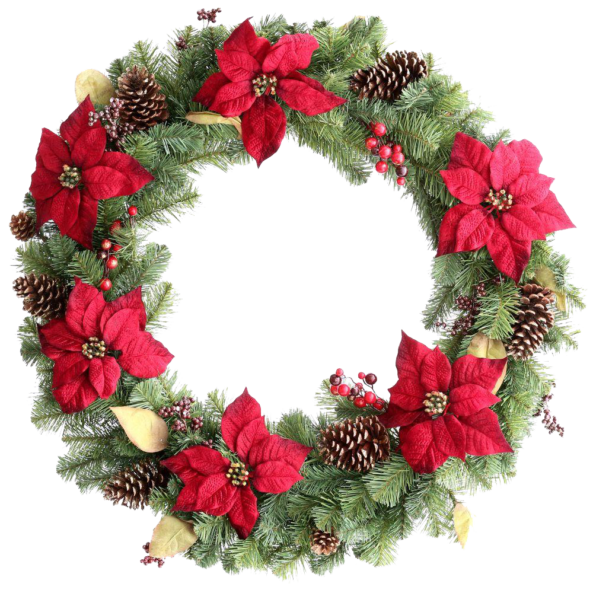 Transparent Wreath Christmas Day Christmas Ornament Christmas Decoration for Christmas