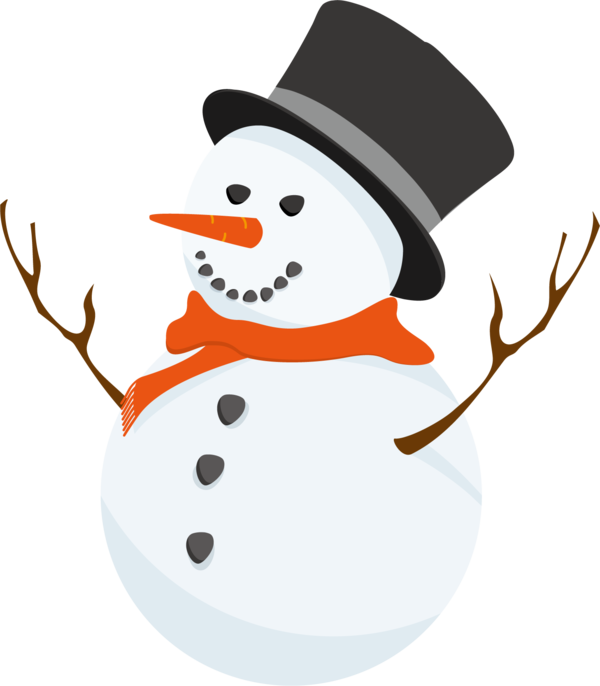 Transparent Snowman Christmas Drawing Christmas Ornament for Christmas