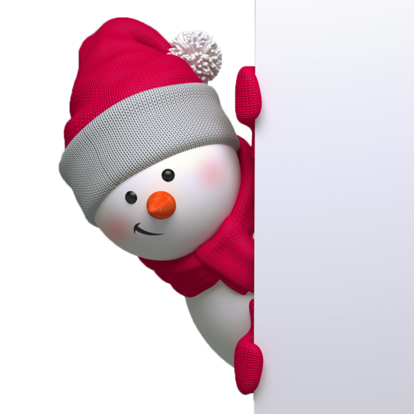 Transparent Snowman Christmas Threedimensional Space Christmas Ornament for Christmas