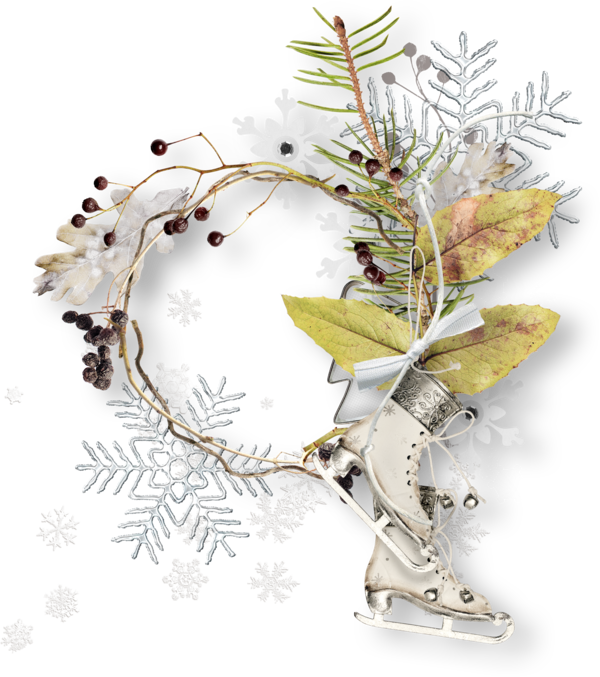 Transparent Twig Branch Plant for Christmas