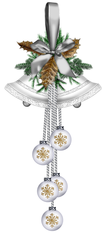 Transparent Christmas Bell Rar Christmas Ornament Jewellery for Christmas