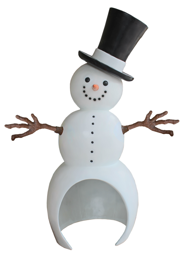 Transparent Snowman Christmas Day Christmas Tree Christmas Ornament for Christmas