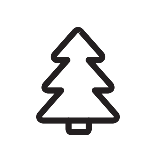 Transparent Christmas Christmas Tree Text Triangle for Christmas