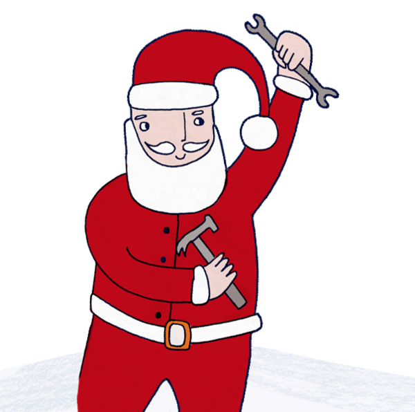 Transparent Santa Claus Mybuildercom Tradesman Christmas for Christmas