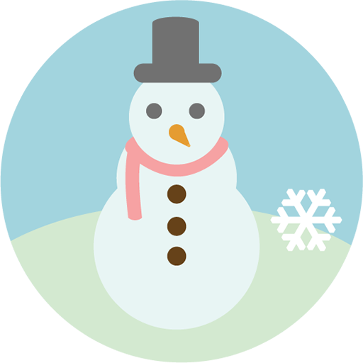 Transparent Winter Snowman Cold Christmas Ornament for Christmas