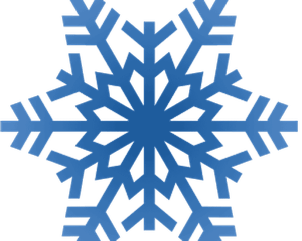 Transparent Snowflake Christmas Day Christmas Decoration Symmetry Line for Christmas