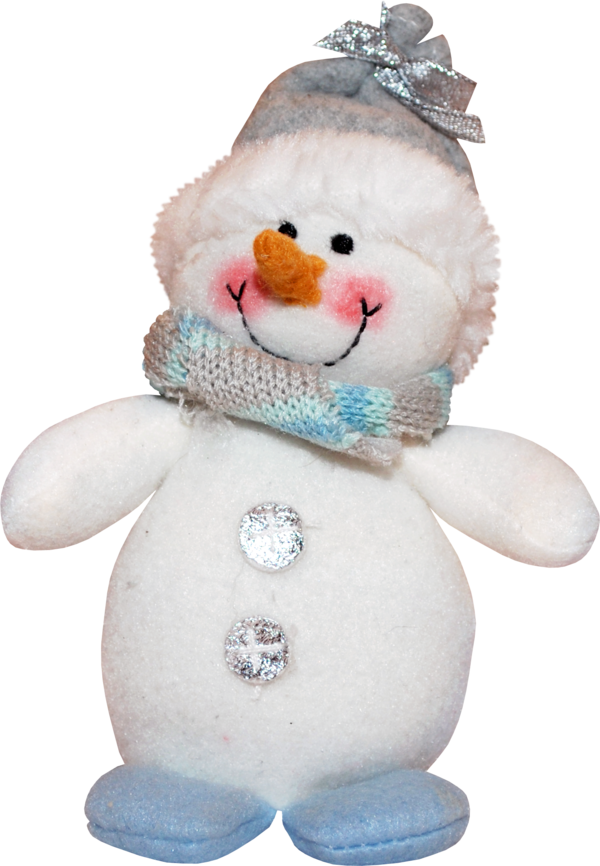 Transparent Gift Christmas Toy Snowman Flightless Bird for Christmas
