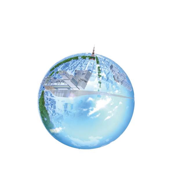 Transparent Earth Water Christmas Ornament for Christmas