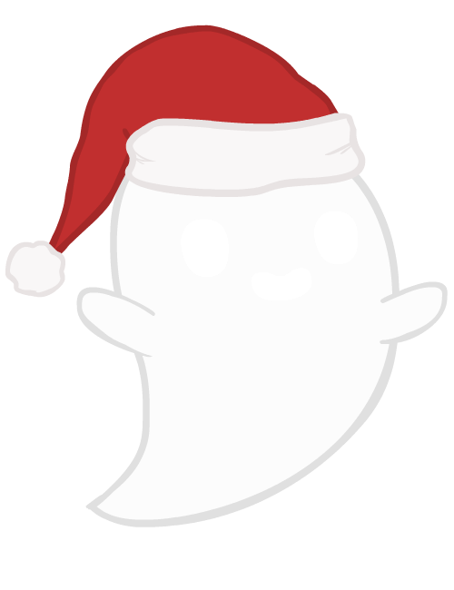 Transparent Santa Claus Hat Christmas Ornament White for Christmas