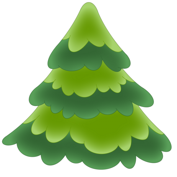 Transparent Christmas Day Child Diary Green Christmas Tree for Christmas